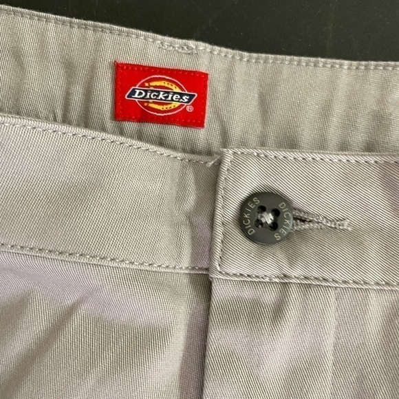 𝅺Dickies Girls Grey Stretch Pants Classic Fit Straight Leg • NWT • 19​ - Picture 11 of 11